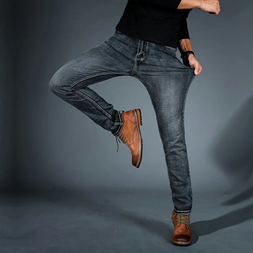 Jean pour homme de haute qualité, avec élasthanne pour un ajustement confortable et flexible