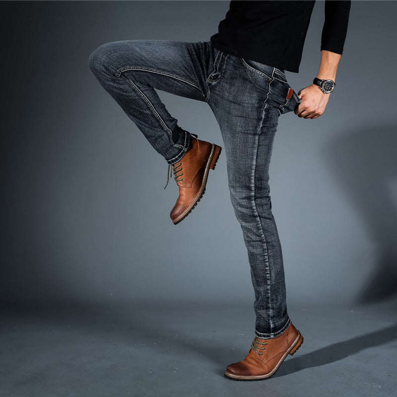Jean pour homme de haute qualité, avec élasthanne pour un ajustement confortable et flexible