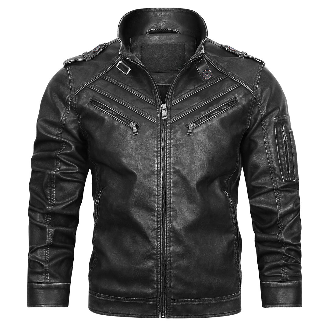 VESTE EN CUIR FORMELLE POUR HOMME