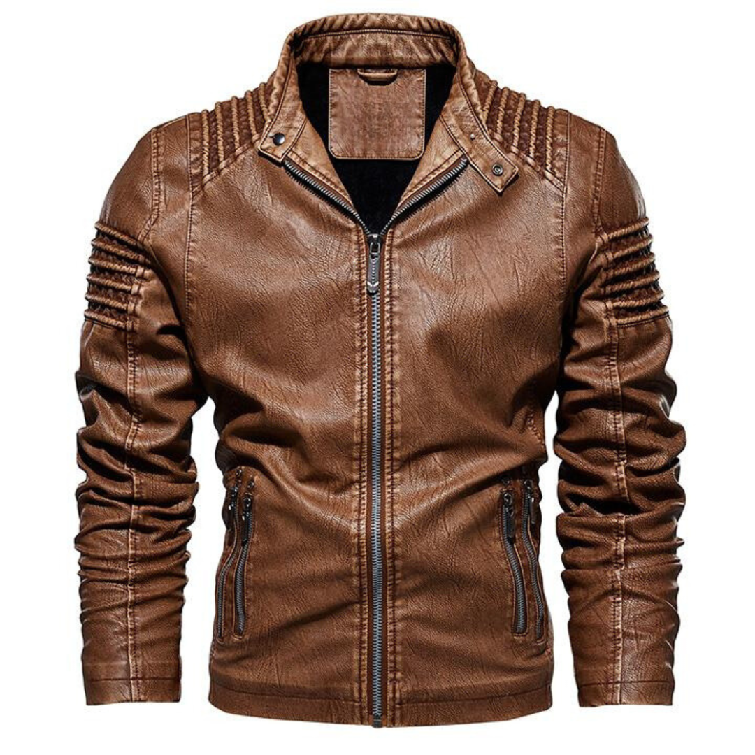 VESTE EN CUIR EMPIRE