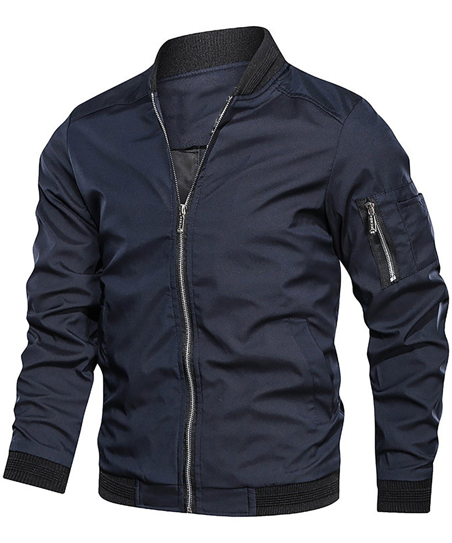 Veste bomber légère et confortable pour homme, idéale pour la mi-saison