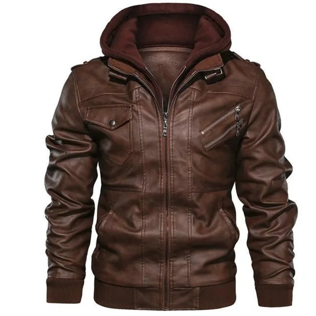VESTE EN CUIR HERITAGE