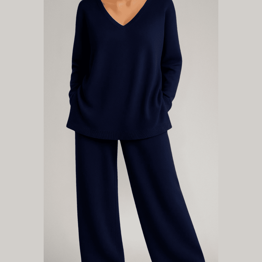 Ensemble top et pantalon pour femme, confortable et élégant, idéal pour le quotidien