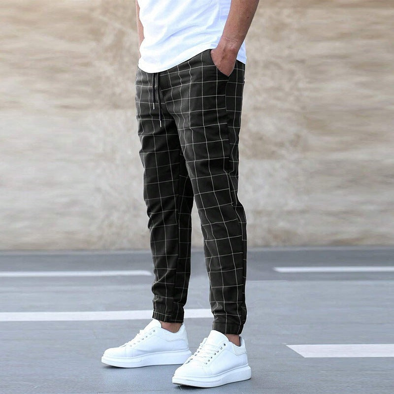 Pantalon de jogging pour homme, design moderne avec coupe slim et taille élastique, confortable pour un usage quotidien