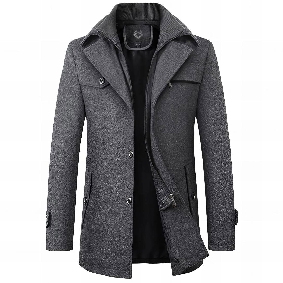 MANTEAU ÉLÉGANT STRUCTURÉ POUR HOMME