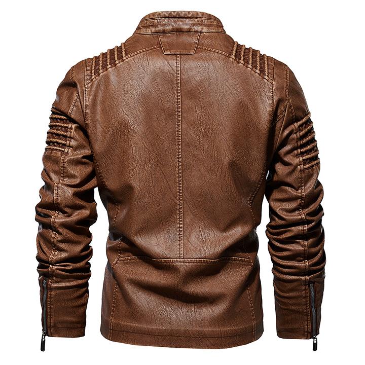 VESTE EN CUIR EMPIRE